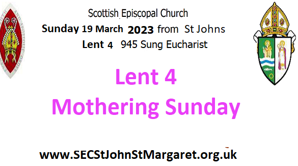 19 March 2023 - Lent 4