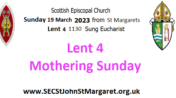 19 March 2023 - Lent 4
