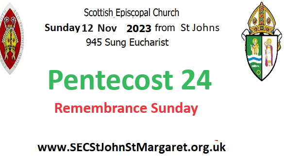 12 November 2023 - Pentecost 24 