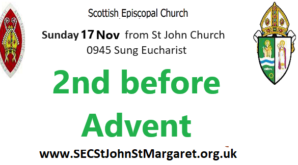 17 November 2024 -  2nd before Advent 