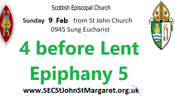 9 February 2025 - 4 before Lent
