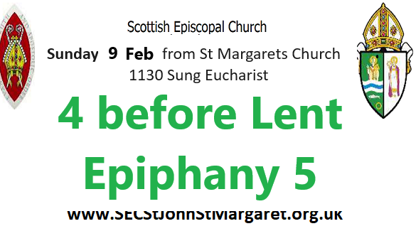 9 February 2025 - 4 before Lent