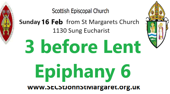 16 February 2025 - 3 before Lent