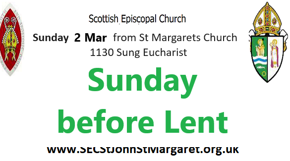 2 March 2025 - Sunday before Lent