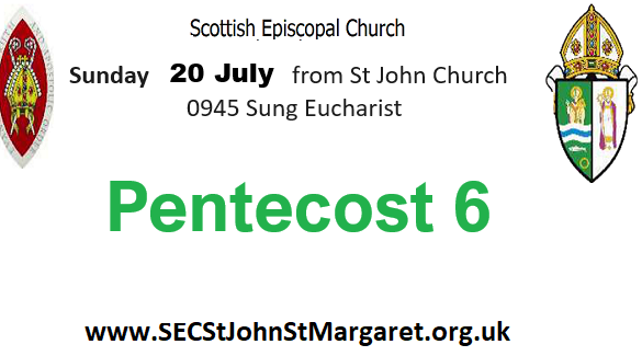 20 July 2025 - Pentecost 6