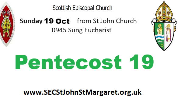 19 October 2025 - Pentecost 19