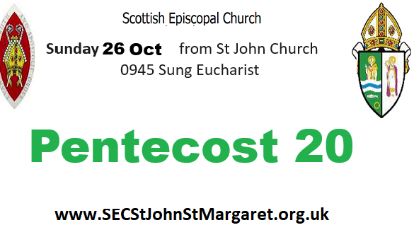 26 October 2025 - Pentecost 20