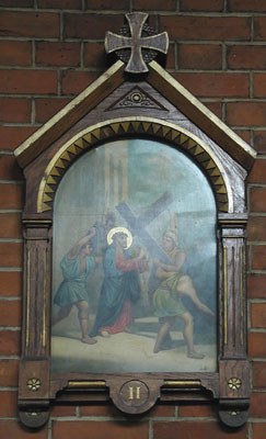 Station 2- Jesus takes the cross